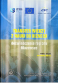 Transfer wiedzy z nauki do biznesu