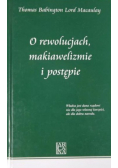 O rewolucjach makiawelizmie i postępie
