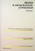 Prawo o aktach stanu cywilnego Komentarz