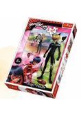 Puzzle 100 Przygody Ladybug i Cat Noir