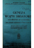 Geneza wojny światowej  1921 r.