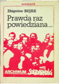 Prawda raz powiedziana