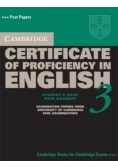 Cambridge Certificate of Proficiency in English  3