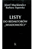 Listy do redaktorów Wiadomości