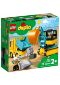 Lego DUPLO 10931 Ciężarówka i koparka gąsienicowa