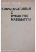 Konwersatorium z dydaktyki matematyki