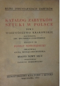 Katalog zabytków sztuki w Polsce. Tom I, zeszyt 10.