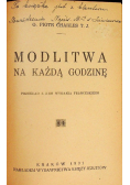 Modlitwa na każdą godzinę 1931 r.