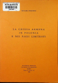 La Chiesa Armena In Polonia e Nei  Paesi Limitrofi