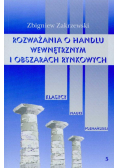 Rozważania o handlu wewnętrznym i obszarach rynkowych