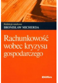 Rachunkowość wobec kryzysu gospodarczego