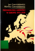 Przesiedlenia ludności w Europie 1915 do 1959