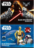 Blok rysunkowy A4 Star Wars 20 kartek 10 sztuk mix