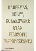 Habermas Rorty Kołakowski Stan filozofii współczesnej