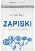 Zapiski Wiersze publikowane w latach 1958 - 1996 Tom 1