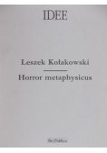 Idee horror metaphysicus