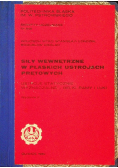 Siły wewnętrzne w płaskich ustrojach prętowych