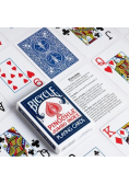 Bicycle Rider Back  2 pak Red & Blue Jumbo Index