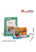 Puzzle 3D Domki świata Włochy