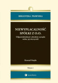 Niewypłacalność spółki z o.o.