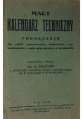 Mały kalendarz techniczny 1939 r.