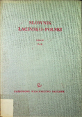 Słownik łacińsko polski Tom IV