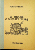 W trosce o głębszą wiarę