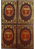 Biblia to jest Księgi Starego i Nowego Testamentu Tom 1 do 4