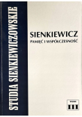 Sienkiewicz Pamięć i Współczesność Tom III