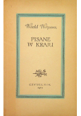 Pisane w kraju 1950 - 1951