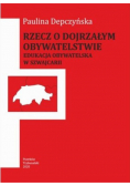 Rzecz o dojrzałym obywatelstwie Edukacja obywatelska w Szwajcarii