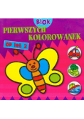 Blok pierwszych kolorowanek od lat 2
