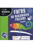 Farby do malowania palcami 4 kolory