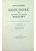 Gościniec albo Krótkie opisanie Warszawy