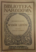 Chopin Wybór listów 1949 r