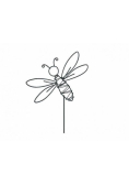 Pszczoła na piku metal 33cm
