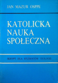 Katolicka nauka społeczna