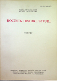 Rocznik historii sztuki Tom XIV
