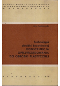 Technologia obróbki bezwiórowej