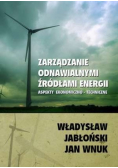 Zarządzanie Odnawialnymi Źródłami Energii