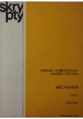 Mechanika, część 1