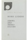 Homo ludens Zabawa jako źródło kultury