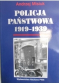 Policja państwowa 1919 - 1939
