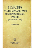 Historia Wszechzwiązkowej Komunistycznej Partii Bolszewików 1949 r.