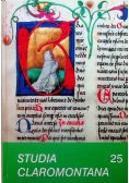 Studia Claromontana 25