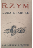 Rzym ludzie baroku 1912 r.