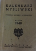 Kalendarz myśliwski na  rok 1948, 1948 r.