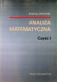 Analiza matematyczna część  I
