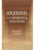 Socjologia na Uniwerystecie Warszawskim