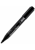 Marker permanentny SigmaFlo czarny (12szt) MONAMI